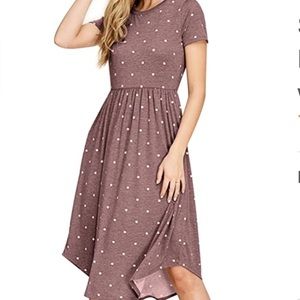 Polka dot dress